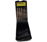 Famag Juego de brocas espiral para madera 1594825 HSS 25 piezas