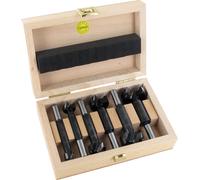 FAMAG 1633.505 SUPER-Broca De Arte WS, Juego En Caja De Madera, 5 Piezas