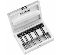 FAMAG 1633.515 SUPER-Broca De Arte WS, Juego En Caja De Madera, 15 Piezas
