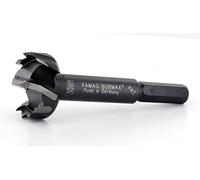 FAMAG Bormax - Broca Forstner de metal duro, 28 x 57 x 90 mm, S = 10 mm, Z = 2