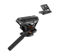 Famall Q6 - Trípode de bola con rotación de 360° para cámaras de videocámara DJ, Canon, Nikon, DSLR, telescopios de detección de inclinación +90°/-75° verticalmente y carga máxima de 13.2 libras.