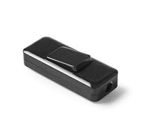 Famatel - Interruptor de paso | Fácil de montar | 2A | 250 V | Negro