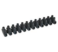 FAMATEL 204N - Regleta de conexión 2,5 mm 24A Negro