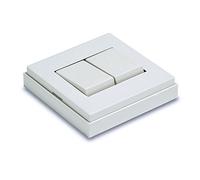 FAMATEL 5003-B - Doble conmutador superficie 10A-250V
