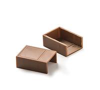 FAMATEL - Accesorio minicanales | 10x20 mm | Madera | Bolsa 5 unidades