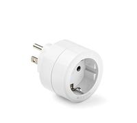 FAMATEL - Adaptador Europa - EEUU | Protección Infantil | Europa a Estados Unidos | Blanco