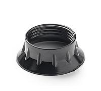 FAMATEL - Arandela portalámparas roscado | Baquelita | Bombillas E-14 | Negro