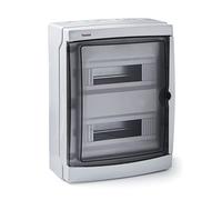 FAMATEL - Armario Acqua Superficie IP65 | 26 elementos | 409 x 307 x 150 mm | Puerta Transparente