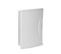 FAMATEL - Armario Nuova Empotrar | IP40 | 36 elementos | 440 x 286 x 78 mm | Puerta opaca | Gris, blanco