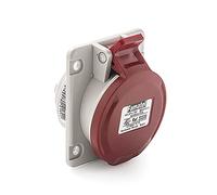 FAMATEL - Base empotrar IP44 | 3P+N+T | 16A | 380-415V | Rojo