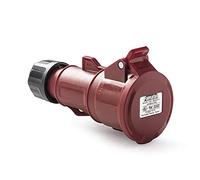 FAMATEL - Base móvil IP44 | 3P+N+T | 32A | 380-415V | Rojo