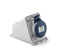 FAMATEL - Base superficie IP44 | 2P+T | 16A | 200-250V | Azul