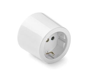 FAMATEL - Base superficie | Toma de corriente TT | Sin Cable | Porcelana | Superficie | 55 mm | Portacontactos en porcelana | 16A | 250V