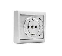 FAMATEL - Base | TT | 16A | 250V | Superficie | Serie Living 8000
