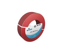 FAMATEL - Cable Paralelo HiFi Audio | 2 x 0,75 | 5 m | Rojo y Negro