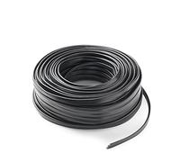 FAMATEL - Cable plano | Feria | 2x1,5 mm | 50 m | Negro