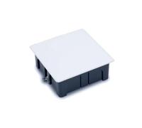 FAMATEL - Caja empotrar | Tapa con tornillos | Sin conos | 115x115x45 | Naranja