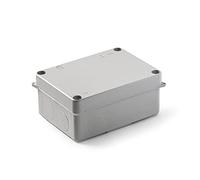Famatel - Caja estanca IP55 | Tapa a presión | Sin conos | 153x110x63 | Gris