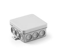 FAMATEL - Caja estanca Minibox IP55 | Tapa a presión | 85x85x39 | Gris