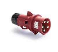 FAMATEL - Clavija Industrial IP44 | 3P+N+T | 32A | 200-346V/240-415V| Rojo