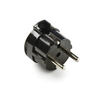 FAMATEL - Clavija | Salida lateral | TT | 16A | 250V | 4,8 mm | Negro