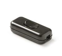 FAMATEL - Interruptor de paso | Fácil de montar | 2A | 250 V | Negro