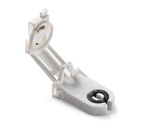 FAMATEL - Portalámparas fluorescencia | G-13 | Con tetón, portacebador incorporado, conexión y fijación automática | Termoplástico | Blanco