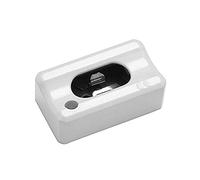 FAMATEL - Portalámparas termoplástico | Para bombillas de tubo | 1 casquillo | Blanco, marfil