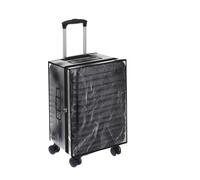 Fambal Fundas protectoras transparentes de PVC con cremallera, impermeables, a prueba de polvo, para maletas Safari Pentagon, Transparente, Small Pack of 1, Accesorios de viaje