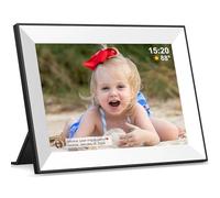 Fameo - Marco de Fotos Digital, WiFi con Pantalla táctil IPS de 10.1 Pulgadas, 1280 x 800, fácil Carga Desde el teléfono, Marco Digital de 32 GB, Pohto/Video Giratorio automático por Marco de Fotos
