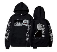 famesale Tokyo Ghoul Sudadera con Capucha Suéter Anime japonés Tokyo Ghoul Sudadera Pullover Disfraz de Cosplay