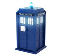 FAMETEK Altavoz Bluetooth Doctor Who Tardis. Reproduce música, se ilumina, efectos de sonido detallados de la tardis. El mejor regalo de Doctor Who. Coleccionables de Doctor Who