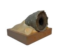 FAMETEK Dune Sandworm - Altavoz inalámbrico con efectos de sonido Shai-Hulud y Thumper con micrófono y máquina de dormir de sonido de túnel de gusano de arena de 60 minutos