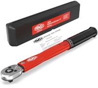 FAMEX 10878 Llave dinamométrica de 1/4 pulgadas (6,3 mm), accionamiento 5-30 Nm, para medición en ambas direcciones de giro, para bicicleta eléctrica, mecánica de precisión, probada, pequeña