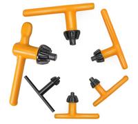 Famgee - Juego de 5 llaves de repuesto para taladro eléctrico (20 mm, 10 mm, 13 mm, 16 mm)