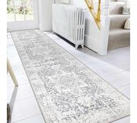 Famibay Alfombra antideslizante extra larga para pasillo, 60 x 300 cm, lavable, para pasillo, entrada, sala de estar, dormitorio, lavandería