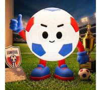 FAMIDUO Luz Nocturna Fútbol Barcelona, Lámpara Silicona Alimentaria