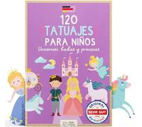Famifidus 120 respetuoso con la piel tatuajes temporales niños I Dermatológicamente muy bueno I tatuajes niños fabricados en Alemania I tatoos temporales niños I detalles cumpleaños niños
