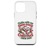 Familia a Juego Chilling Silly Goose Christmas Crew 2025 Carcasa para iPhone 12 Mini