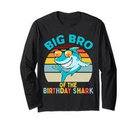 Familia a Juego de cumpleaños de Hermano Grande del tiburón Manga Larga