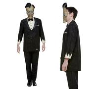 Familia Addams Lurch Disfraz Adulto con Licencia Hombre Halloween Disfraz + M