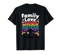 Familia Amor Orgullo LGBTQ Es Derechos del Mes de la Unidad Camiseta