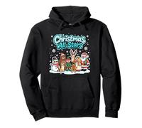 Familia asociada Navidad Wichtel Santa Claus Rentier Schneemann Sudadera con Capucha