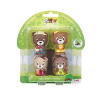 Familia Browny 4 Personajes - Klorofil - indyaeduocio