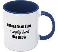 Familia como ramas de un árbol, podemos crecer en diferentes direcciones, pero nuestras tazas de café son una novedad, taza de café de cerámica con impresión de doble cara para mamá, papá, amigo, espo