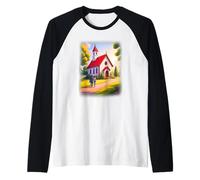 Familia Cristiana Camiseta Manga Raglan