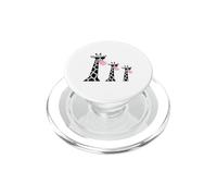 Familia de Amantes de la Aventura con Bonito diseño de Animales de Zoo Kid Crew PopSockets PopGrip para MagSafe