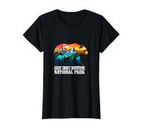 Familia de Bear Great Smoky Mountains National Park Tennessee Camiseta gráfica económica