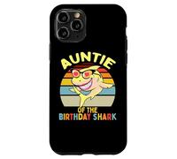 Familia de cumpleaños Auntie of The Shark Carcasa para iPhone 11 Pro