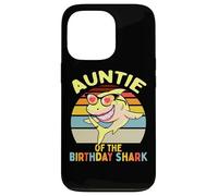 Familia de cumpleaños Auntie of The Shark Carcasa para iPhone 13 Pro